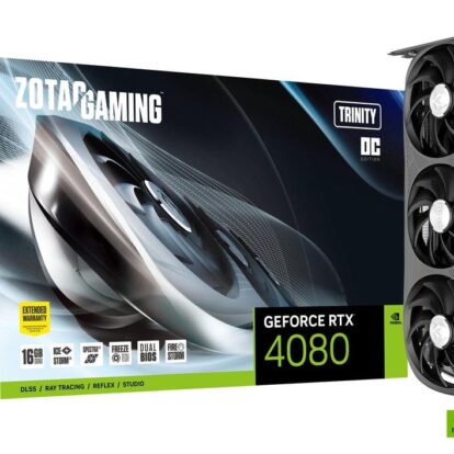 Zotac Gaming Geforce RTX 4080 Trinity OC 16GB GDDR6X - Todo Geek