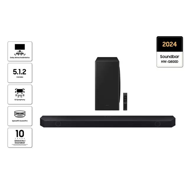Soundbar Samsung Q800D 5.1.2 ch 6 Soundbar Samsung Q800D 5.1.2 ch